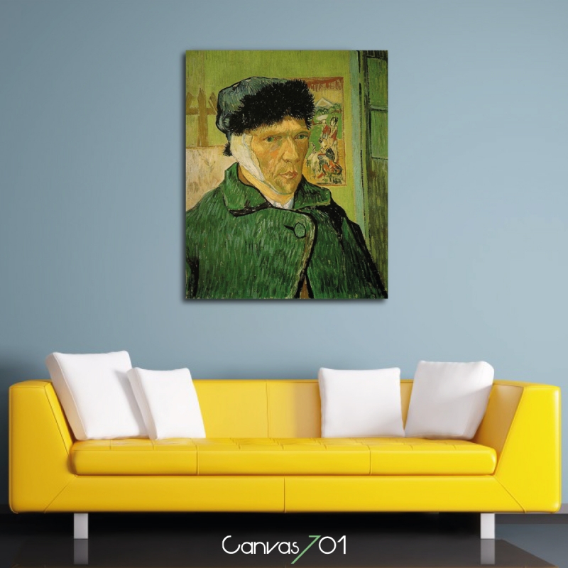 Canvas701 | Çok Satan Kanvas Tablo - Van Gogh Portre Kanvas Tablo 