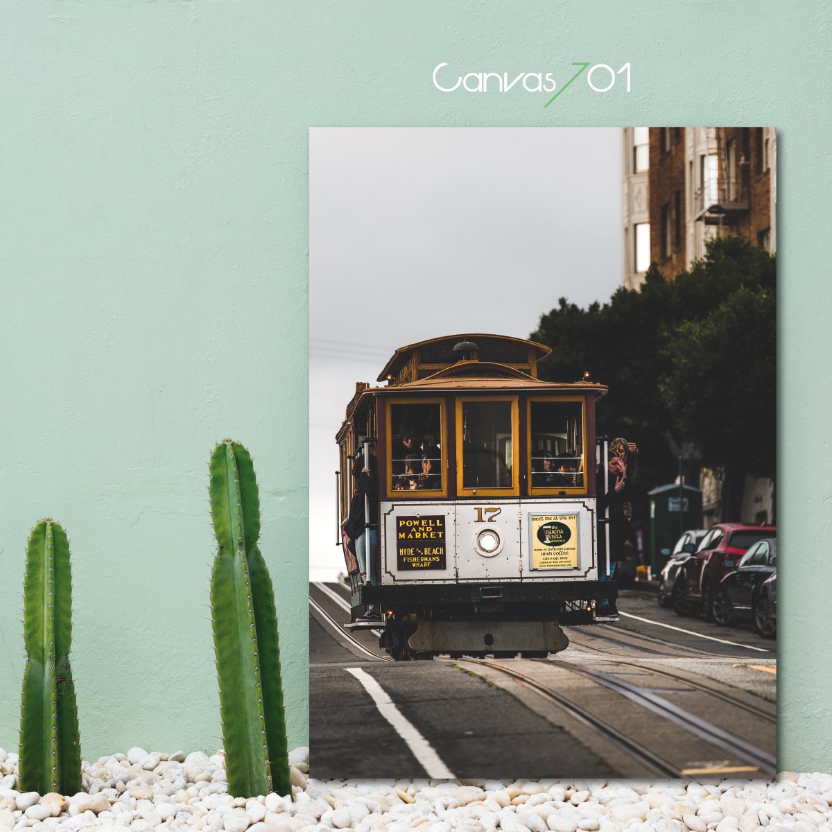 Market701 | Portekiz Tramvay Kanvas Tablo 