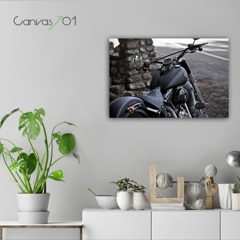 Canvas701 | Çok Satan Kanvas Tablo - Motosiklet Harley Kanvas Tablo