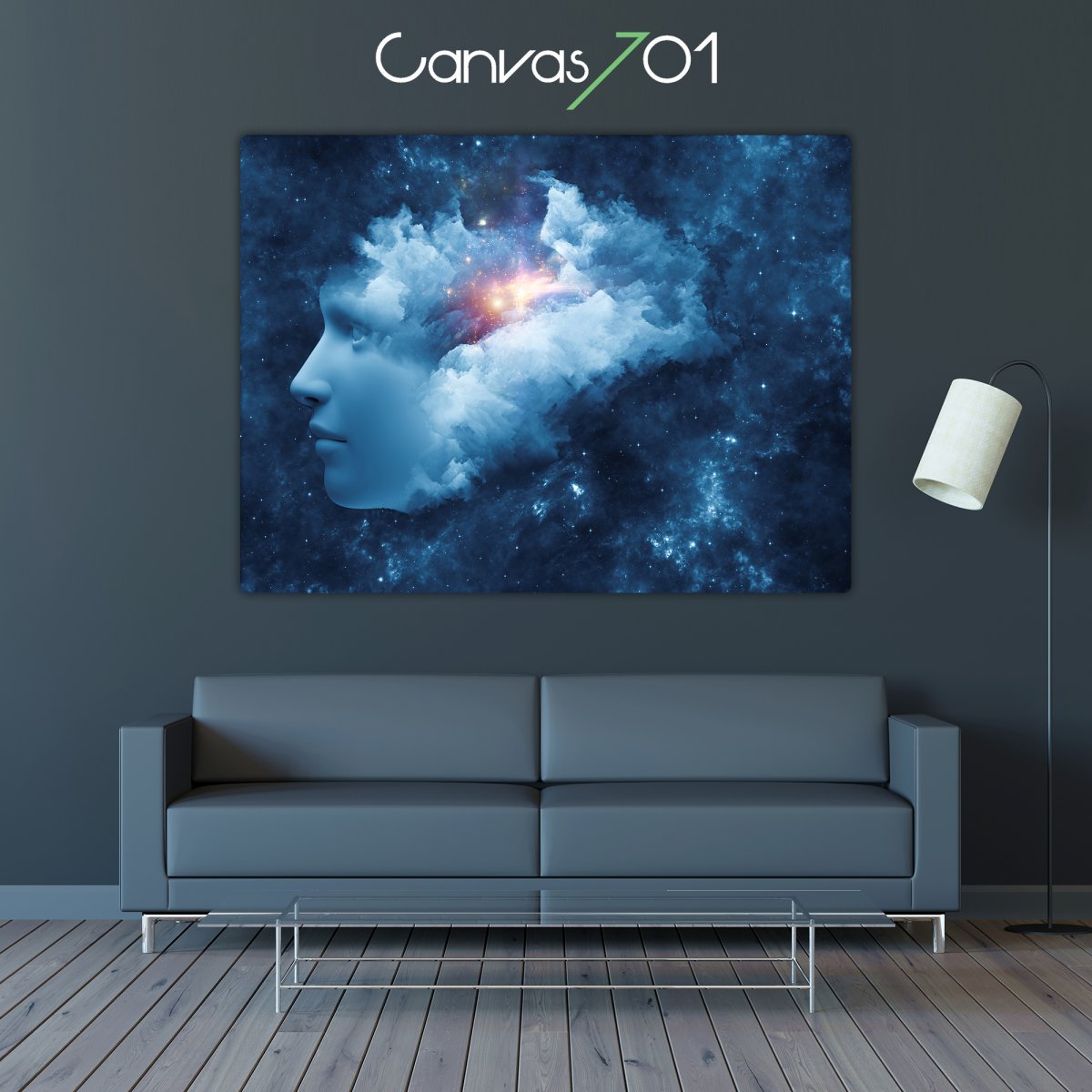 Canvas701 | Uzay ve İnsan Kanvas Tablo