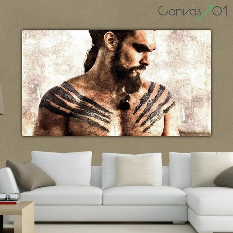 Canvas701 | Game of Thrones Khal Drogo - GOT Kanvas Tablo