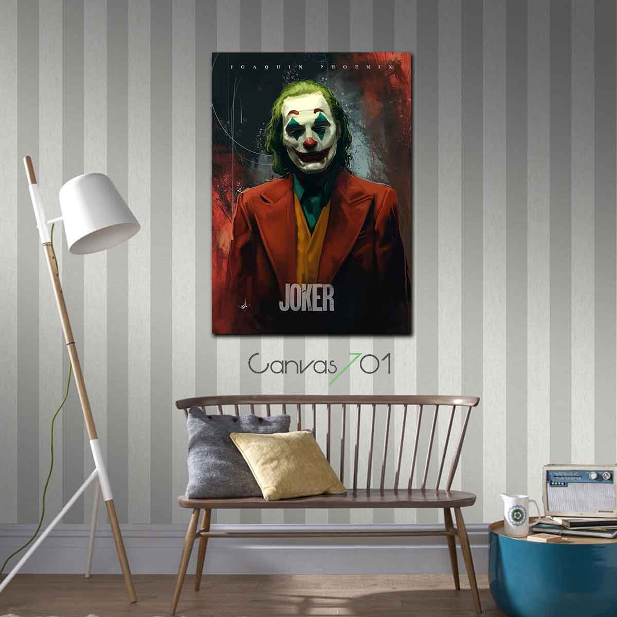 Canvas701 | Joker Poster Kanvas Tablo