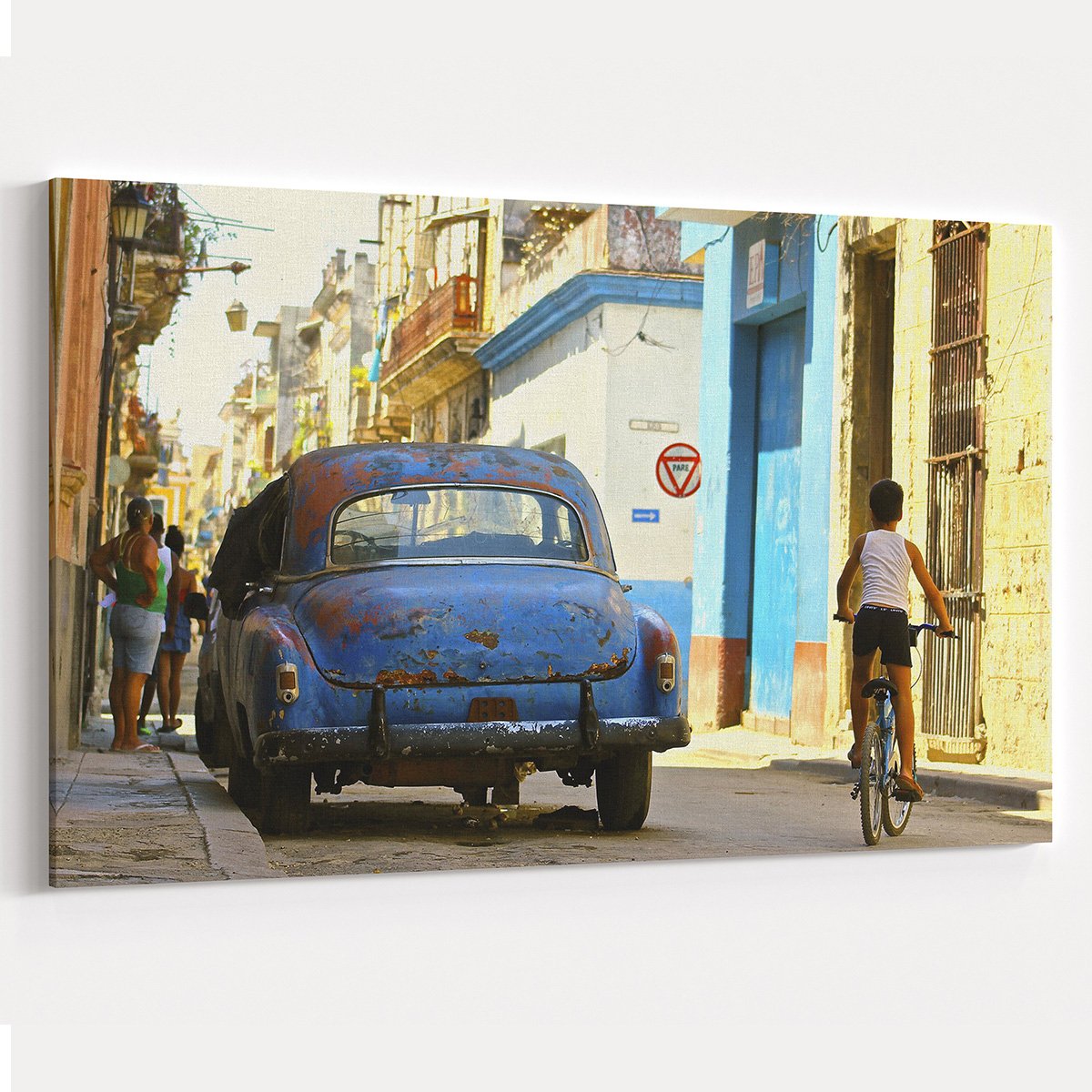 Market701 | Küba Sokakları Kanvas Tablo  - 