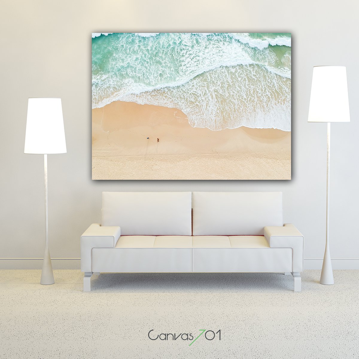 Canvas701 | Denizin Dalgaları Kanvas Tablo