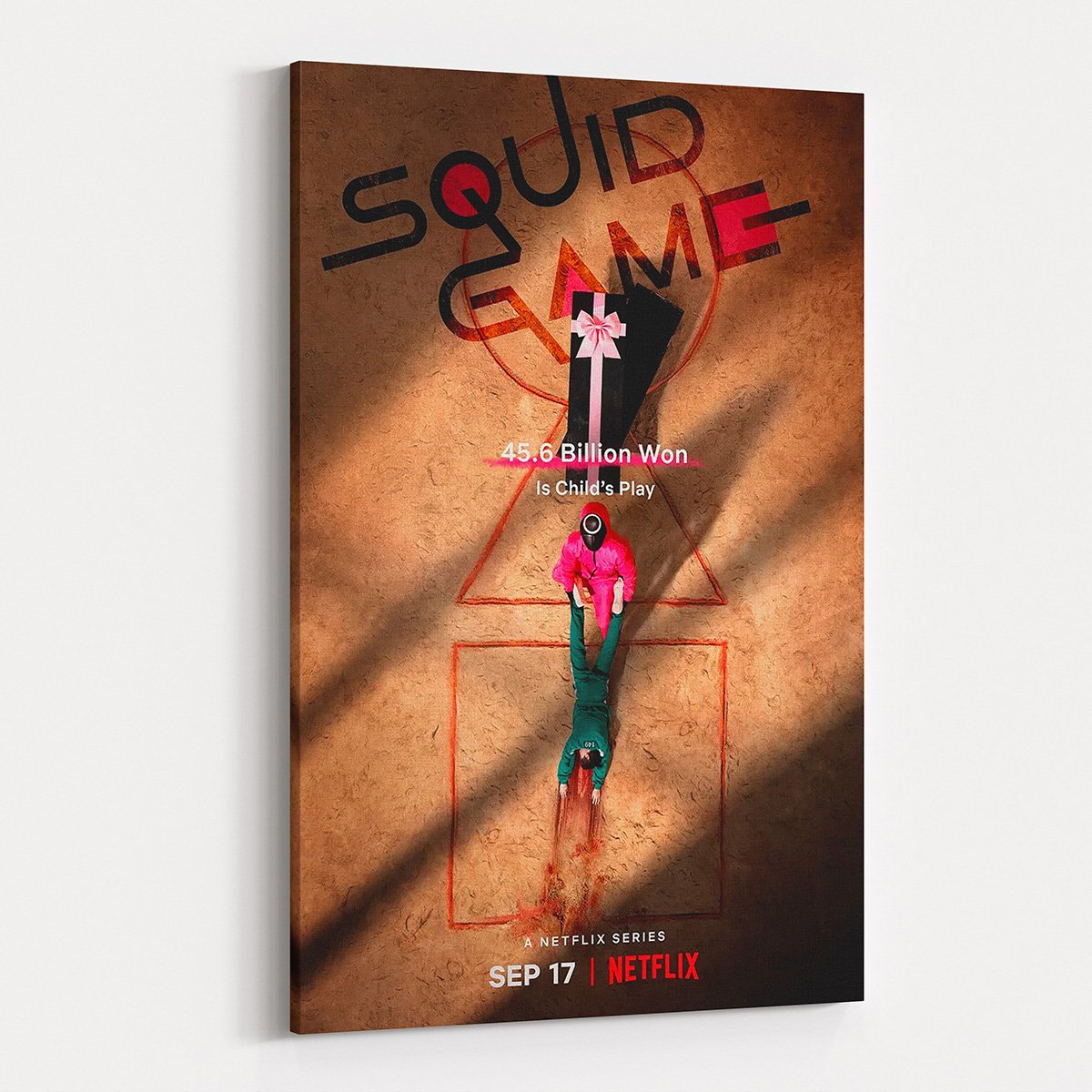 Market701 | Squid Game Afiş Kanvas Tablo - 