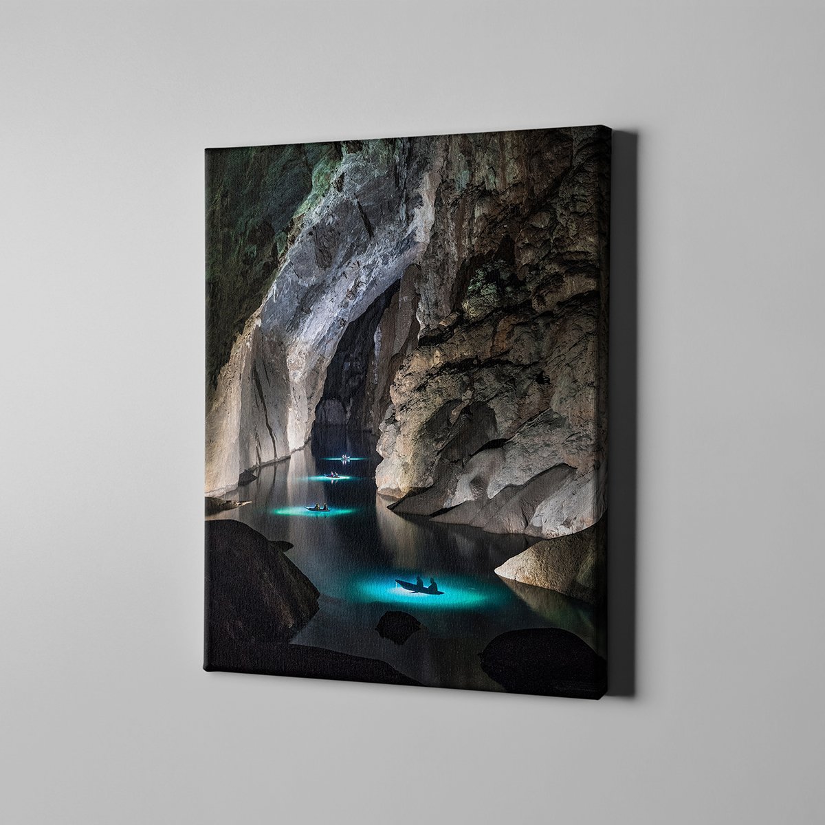 Canvas701 | Mağaradaki İnsanlar Kanvas Tablo - 