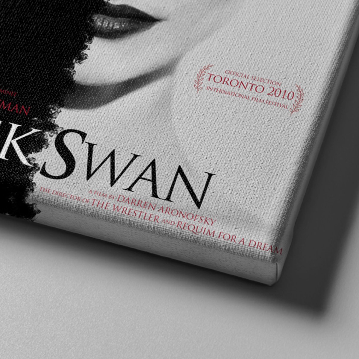 Market701 | Black Swan Film Afişi 2 Kanvas Tablo - 
