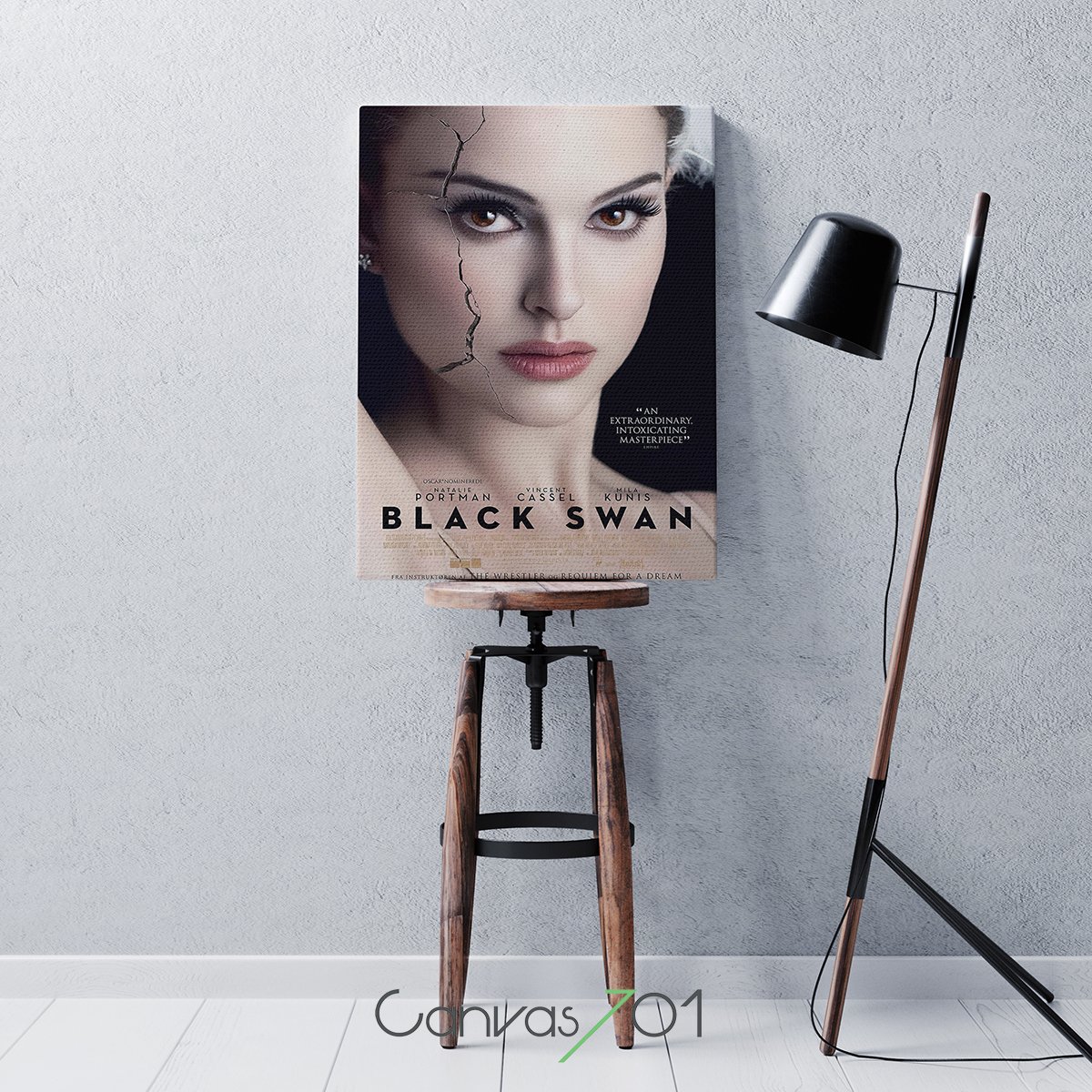 Market701 | Black Swan Orijinal Film Afişi Kanvas Tablo