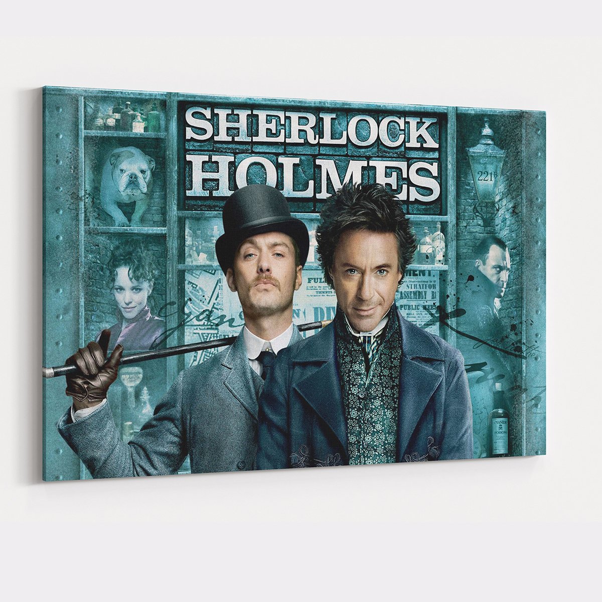 Market701 | Sherlock Holmes Kanvas Tablo - 