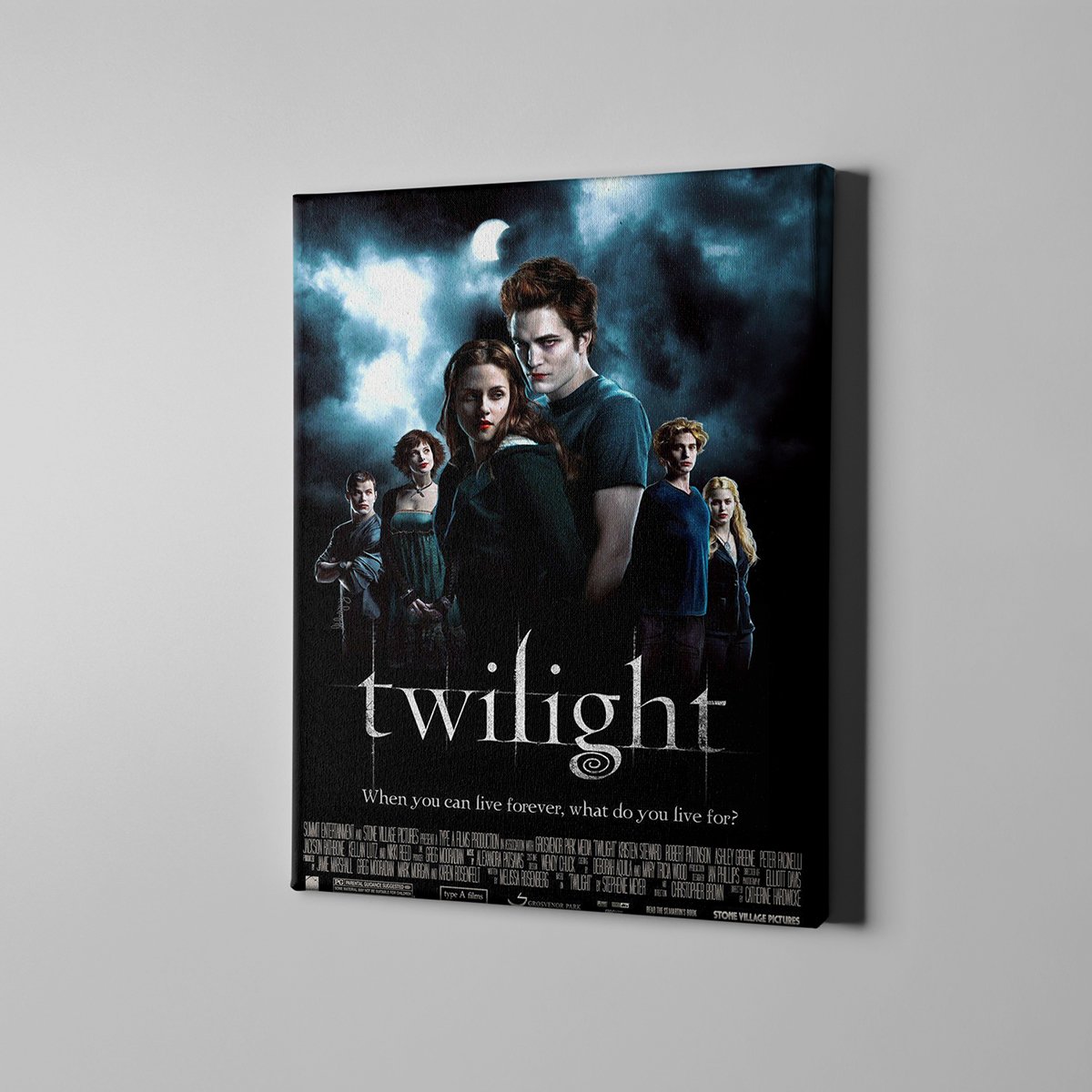 Canvas701 | Twilight Film Afişi Kanvas Tablo - 