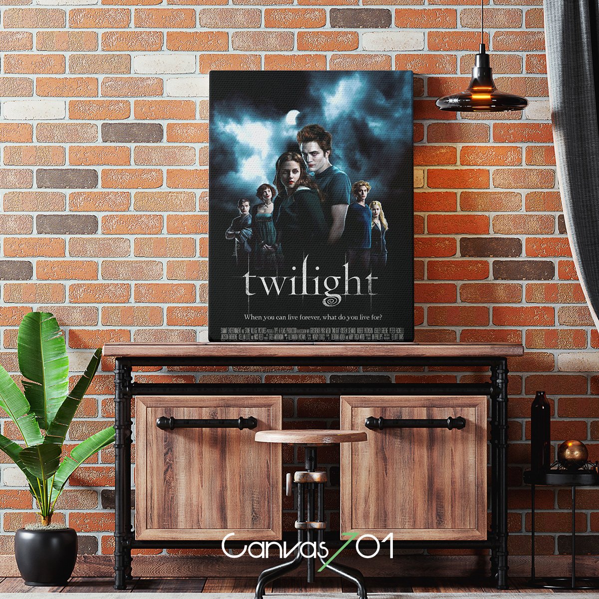 Market701 | Twilight Film Afişi Kanvas Tablo