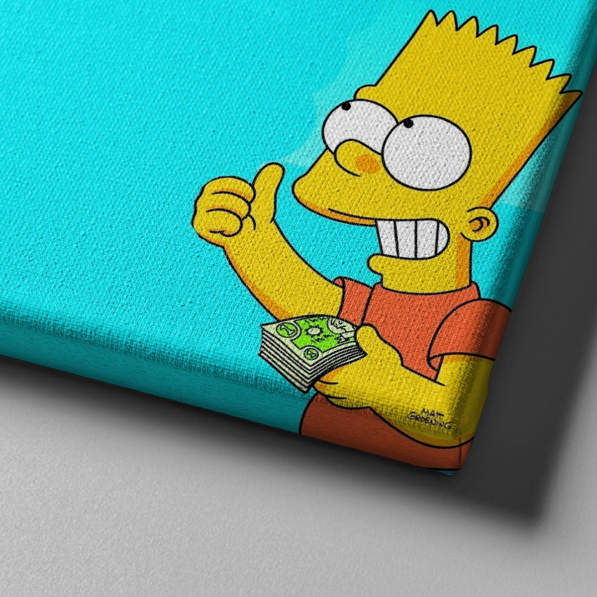 Simpsons Homer Kanvas Tablo