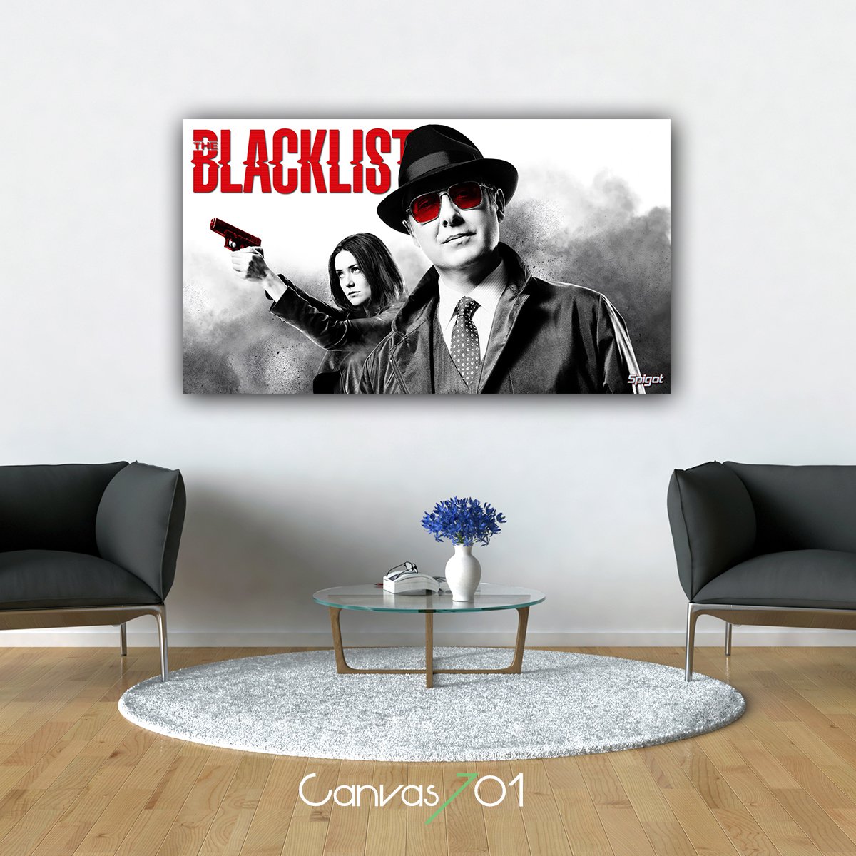 Canvas701 | The Blacklist Afiş Kanvas Tablo
