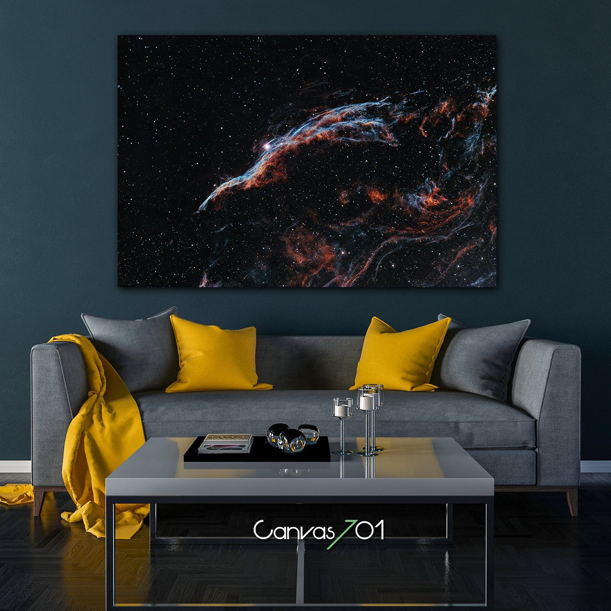 Market701 | Uzaydaki Yıldızlar Kanvas Tablo