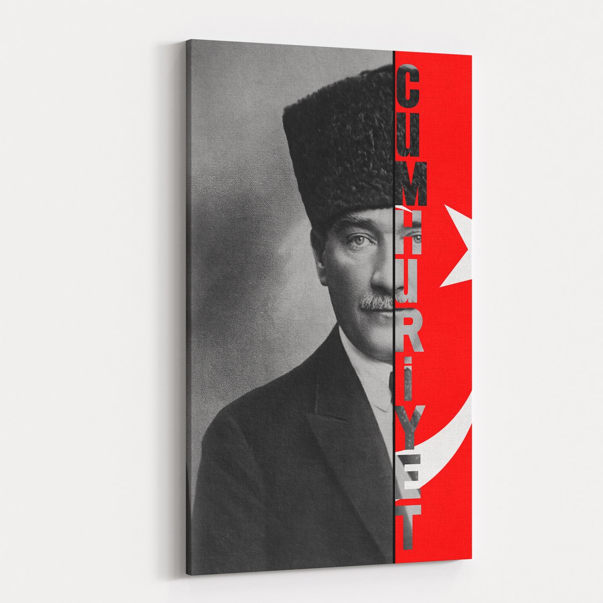 Canvas701 | Cumhuriyet ve Atatürk Kanvas Tablo - 
