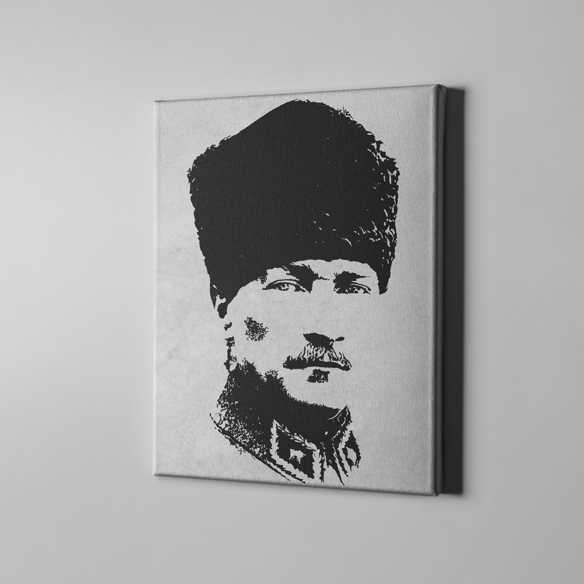 Canvas701 | Karakalem Atatürk Kanvas Tablo - 