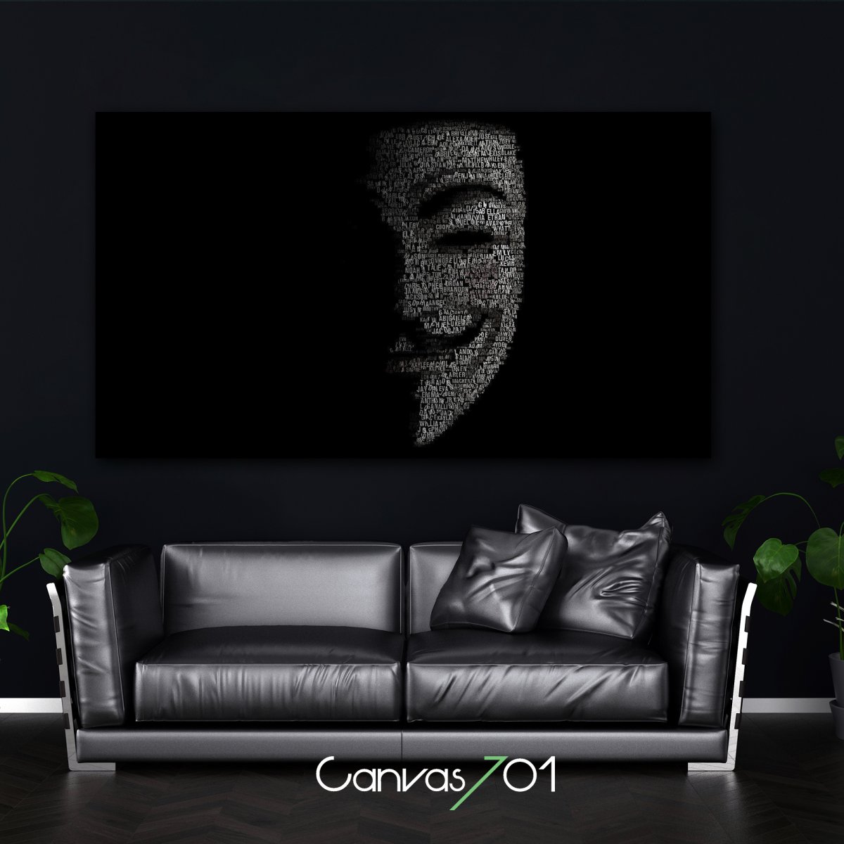 Canvas701 | Anonymous Kanvas Tablo