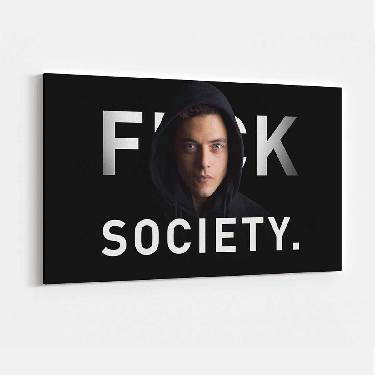 Canvas701 | Fuck Society Kanvas Tablo - 