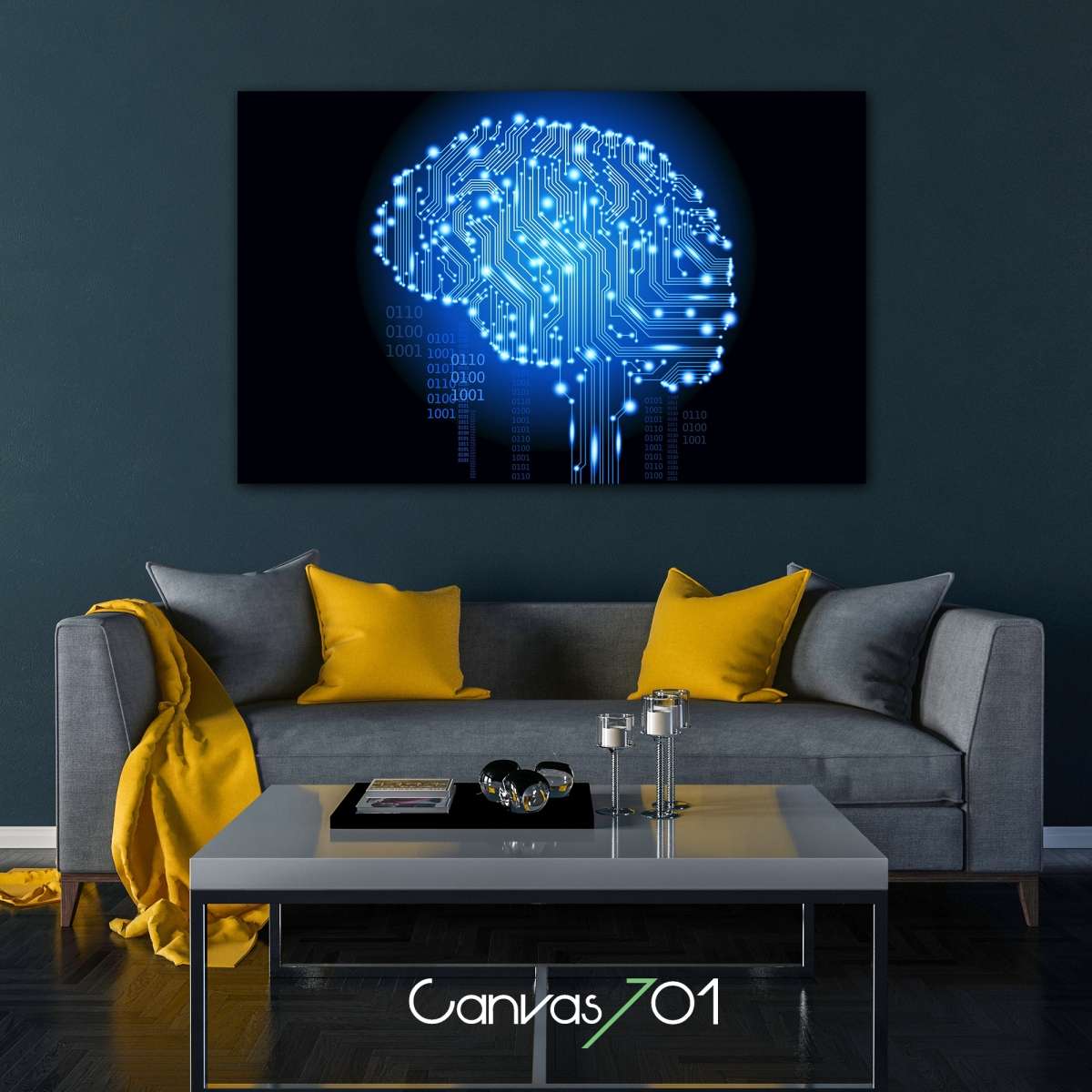Canvas701 | İşlemci Beyin Kanvas Tablo