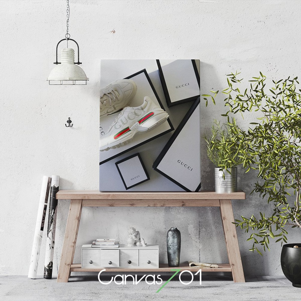 Canvas701 | Gucci Ayakkabı Kanvas Tablo