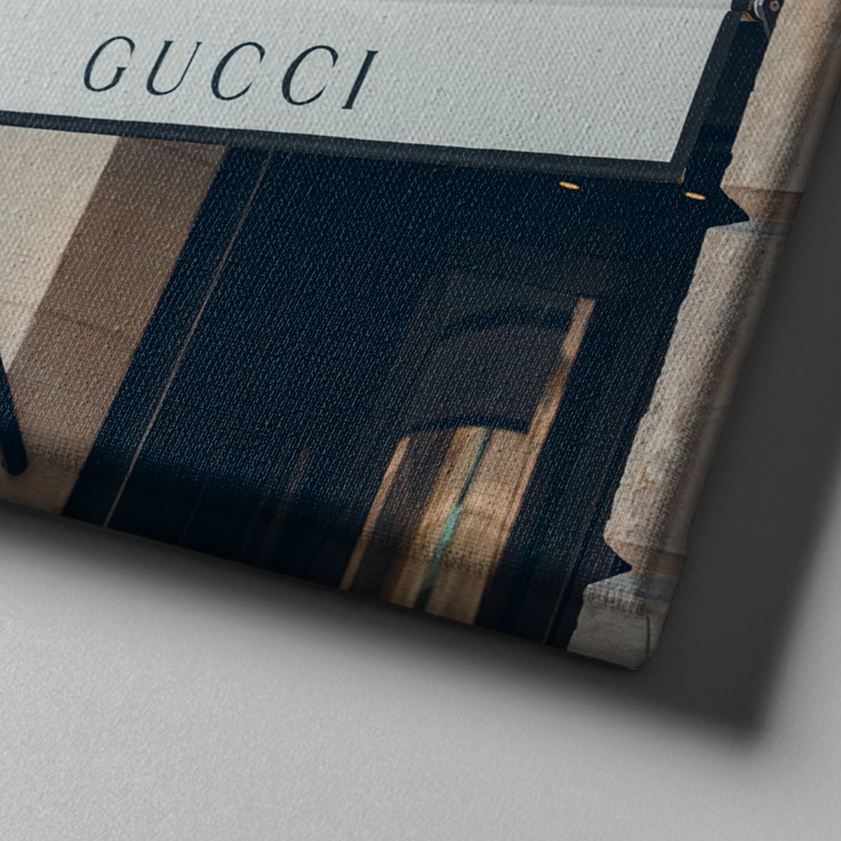 Canvas701 | Gucci Mağaza Önü Kanvas Tablo - 