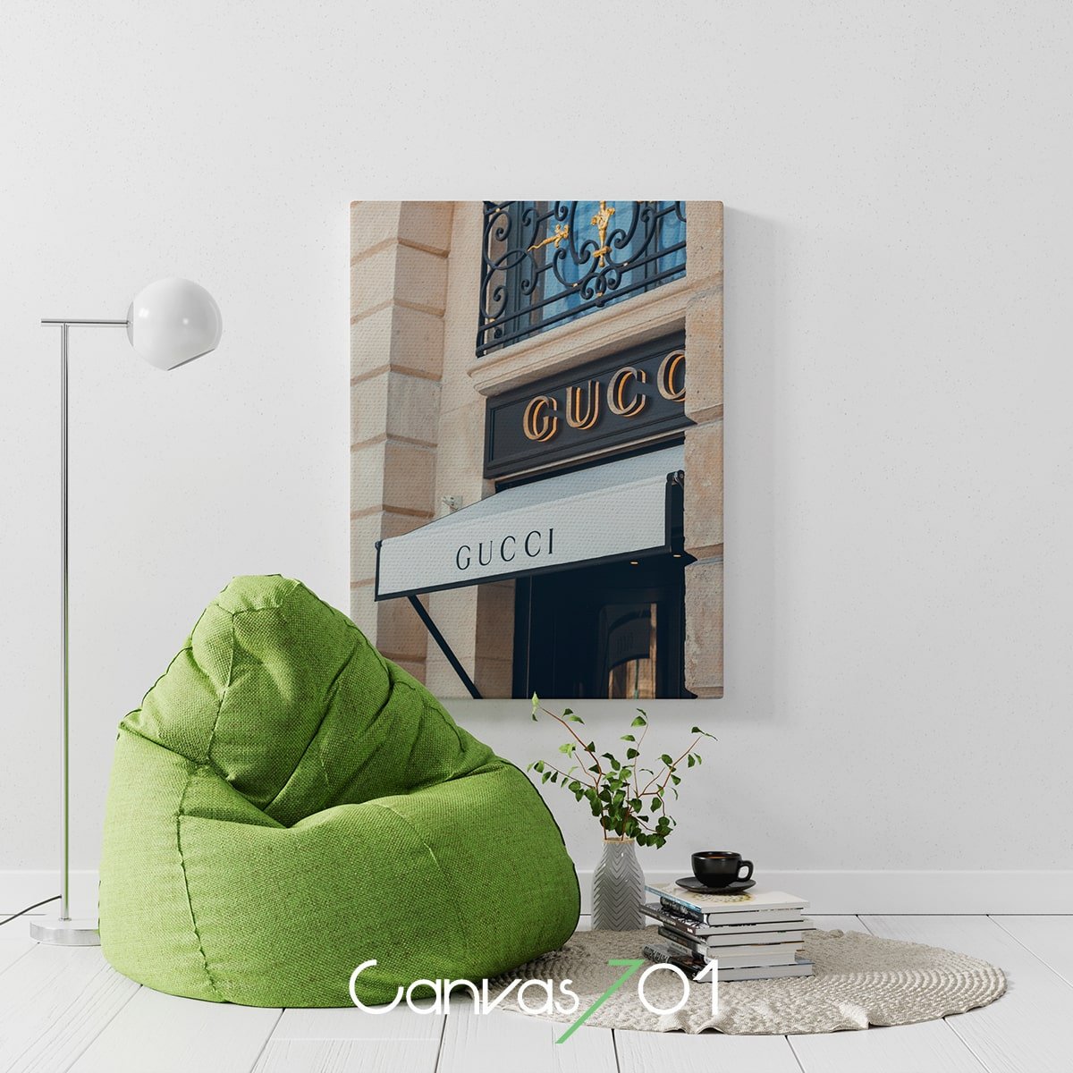 Canvas701 | Gucci Mağaza Önü Kanvas Tablo