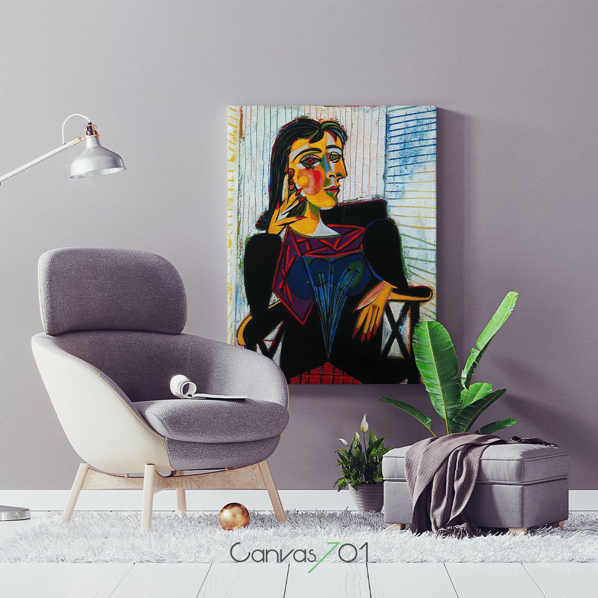 Market701 | Picasso Dora Maar'ın Portresi Kanvas Tablo